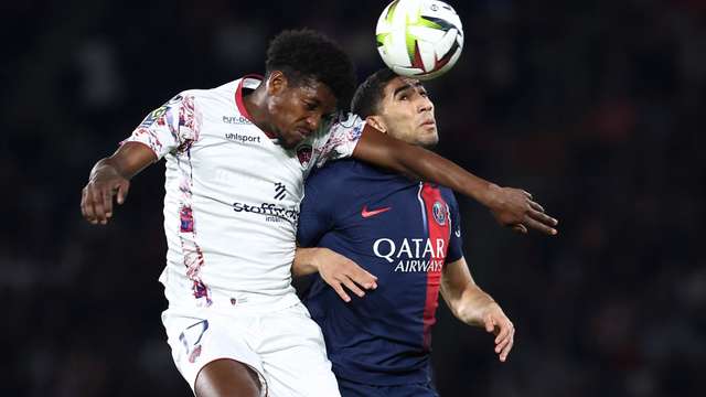Achraf Hakimi Paris Saint-Germain Clermont Liga Francuska 1